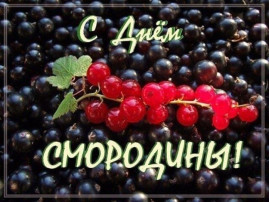 День смородины День смородины.